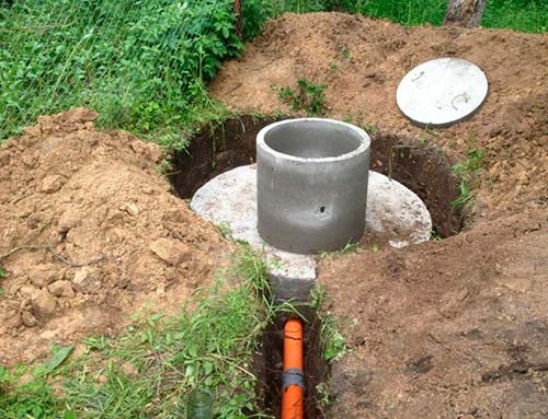 Строительство септика из колец в Луховицах и Луховицком районе